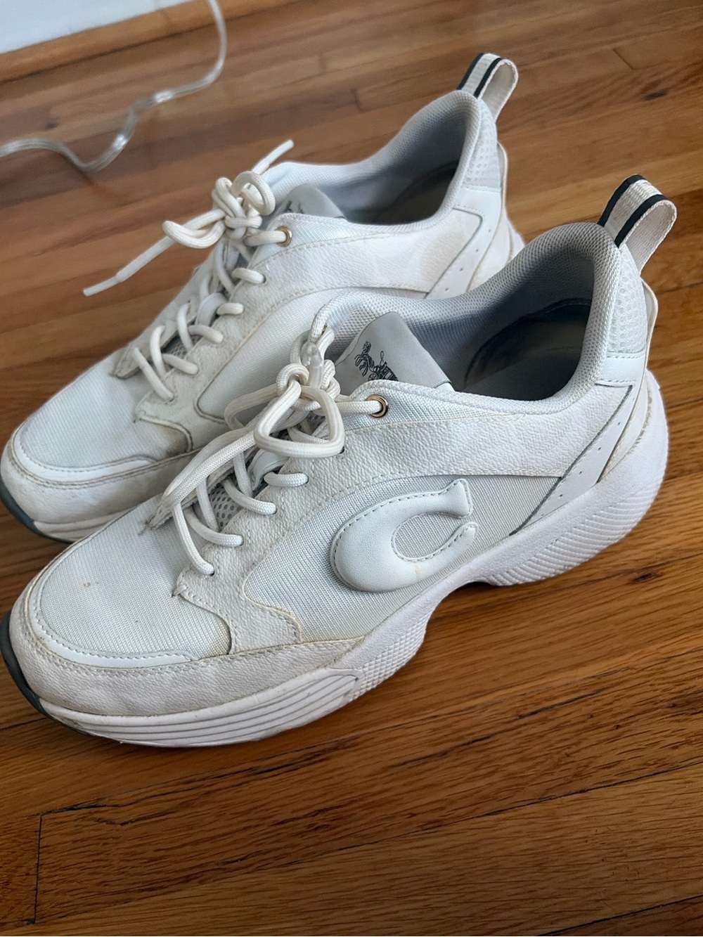 Women’s Coach Lace-Up Athletic Sneakers